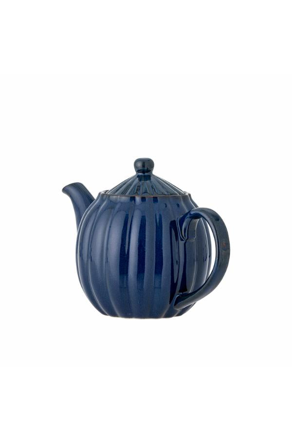 Bloomingville Latina Teapot, Blue, Stoneware