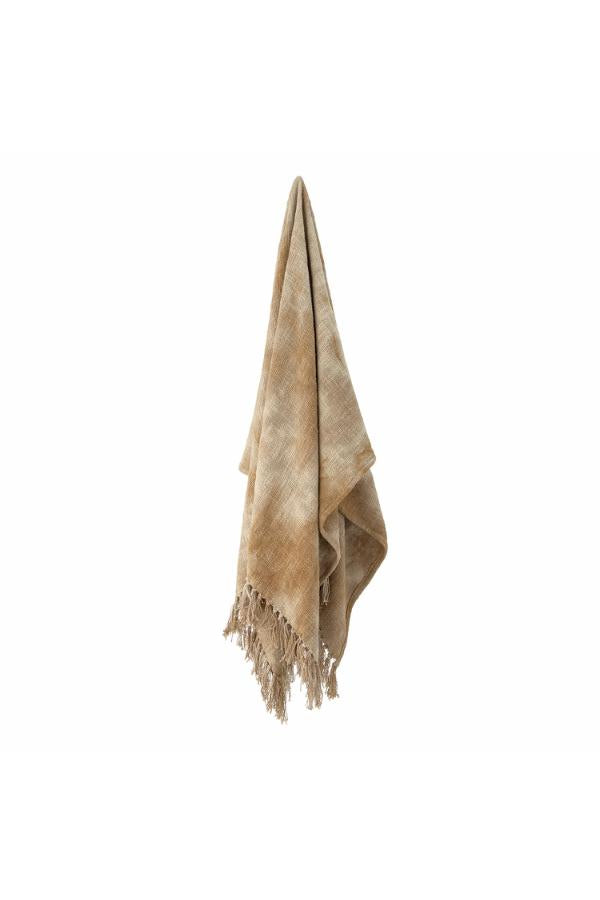 Bloomingville Thelma Throw, Yellow, Cotton