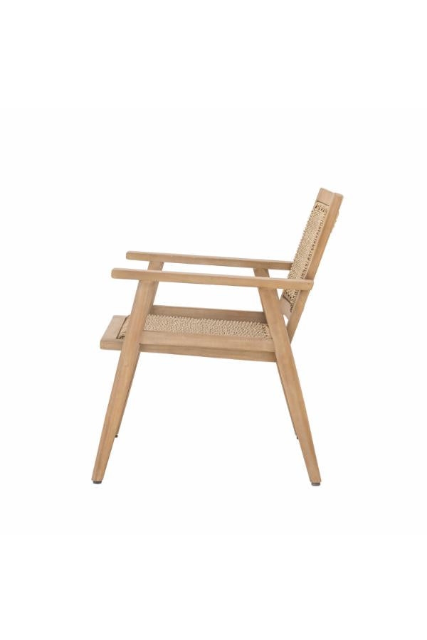 Bloomingville Sorrento Lounge Chair, Nature, FSC®100%, Acacia