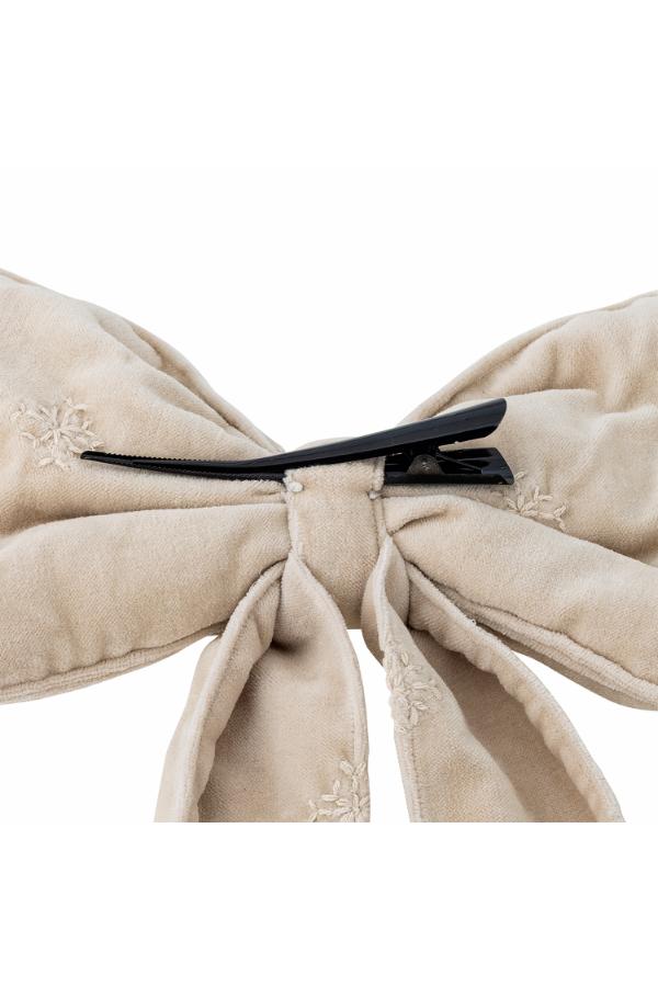 Bloomingville Ruby Deco Bow, Nature, Cotton