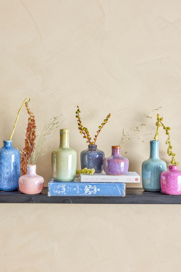 Bloomingville Maien Vase, Multi, Stoneware