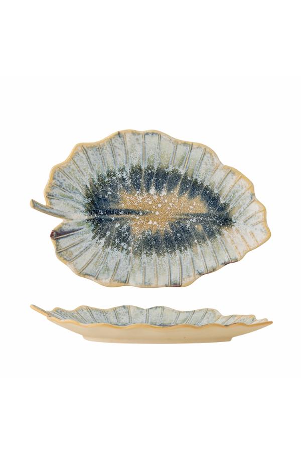 Creative Collection Dorreen Serving Plate, Blue, Stoneware