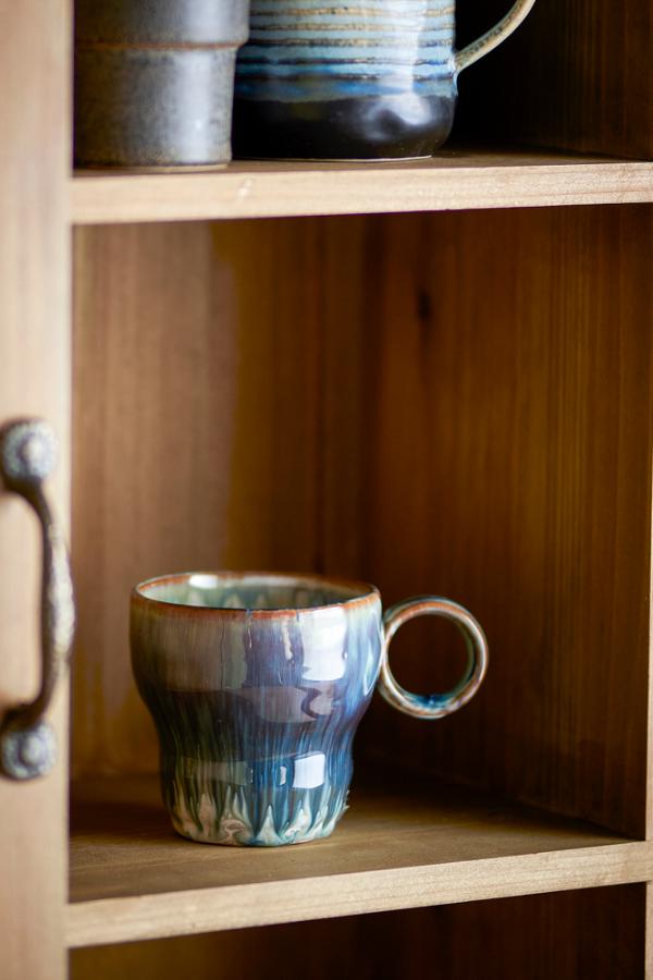 Bloomingville Nigel Mug, Blue, Stoneware
