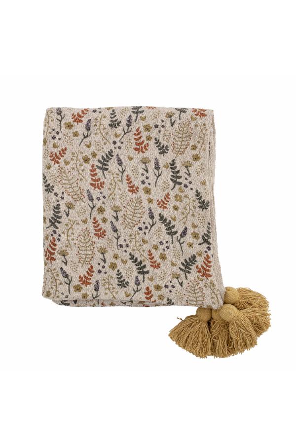 Bloomingville Mini Filipa Throw, Multi, Recycled Cotton