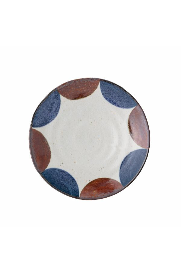 Creative Collection Camellia Plate, Blue, Porcelain