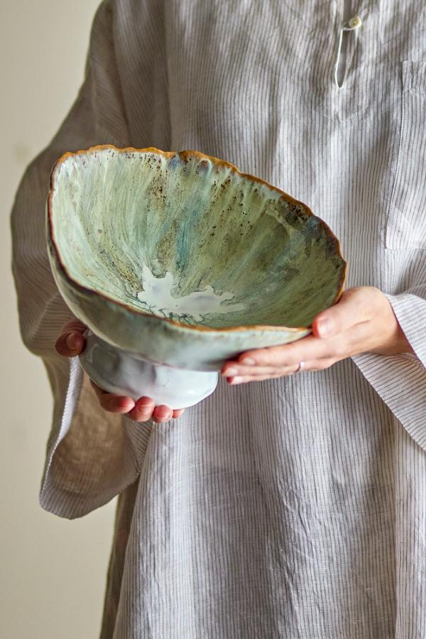 Bloomingville Joby Bowl, Blue, Stoneware