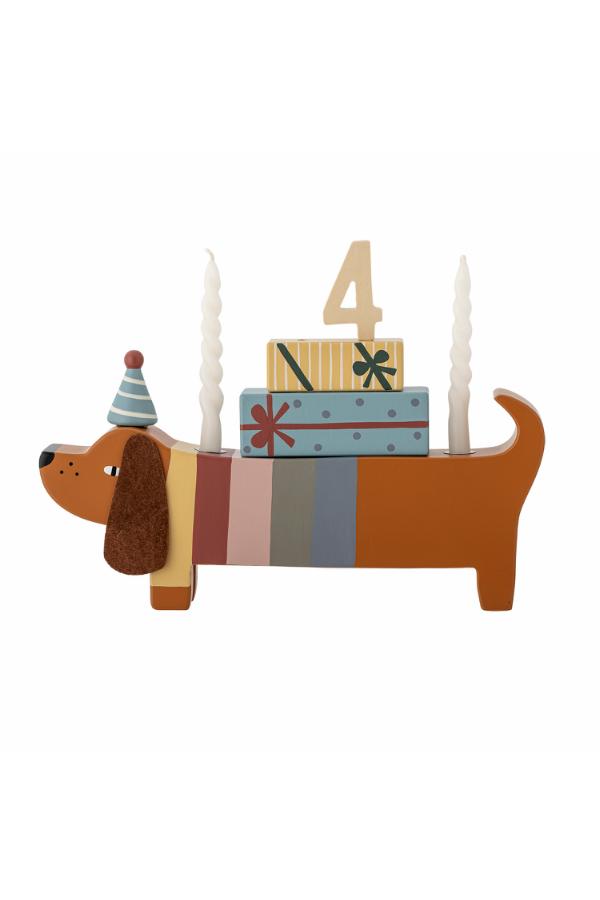 Bloomingville Mini Charlie Birthday Decoration, Multi, FSC®100%, MDF