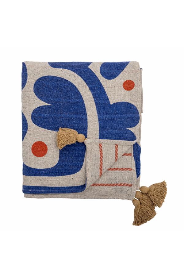 Bloomingville Eviaya Throw, Multi, Recycled Cotton