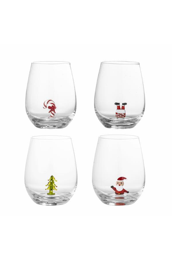 Bloomingville Misa Drinking Glass, Multipack, Clear, Glass