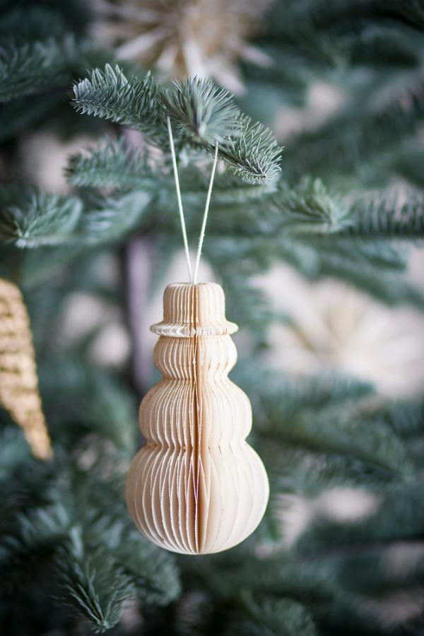 Bloomingville Felip Ornament, White, FSC®Mix, Paper