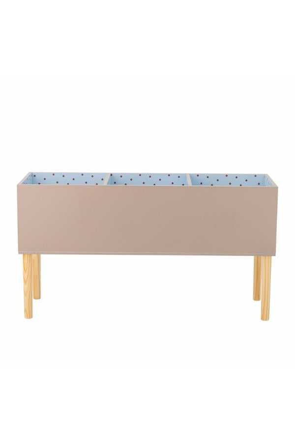 Bloomingville Mini Salam Book Stand, Brown, FSC®100%, MDF