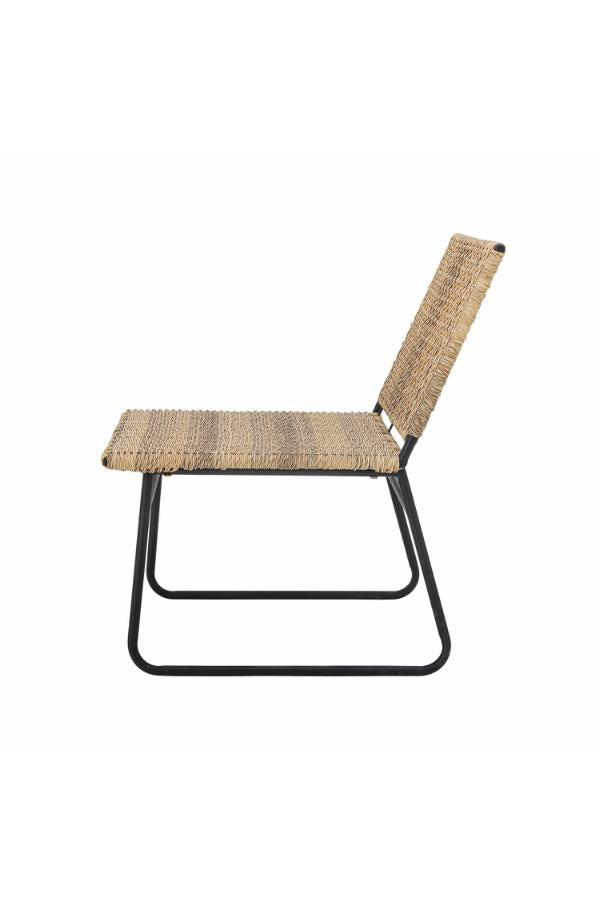 Bloomingville Vallone Lounge Chair, Nature, Polyrattan