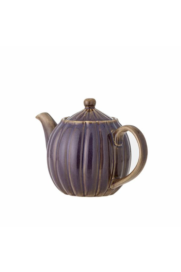 Bloomingville Latina Teapot, Purple, Stoneware