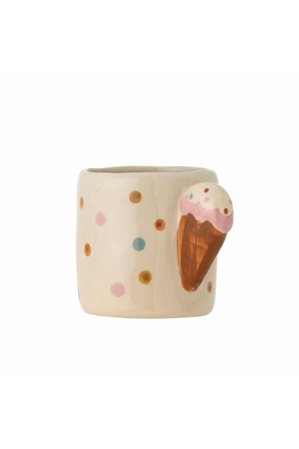 Bloomingville Mini Creamy Cup, Nature, Stoneware
