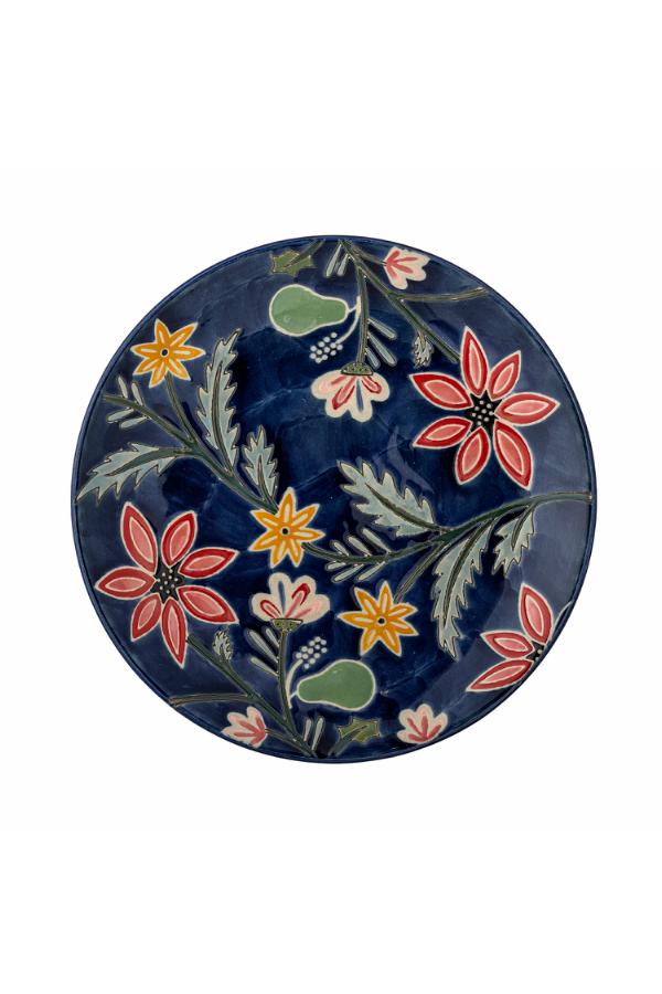 Creative Collection Meredith Plate, Multi, Stoneware