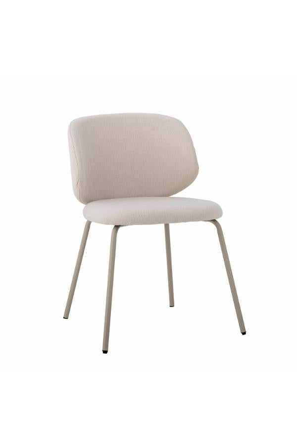 Bloomingville Ponte Dining Chair, Grey, Polyester