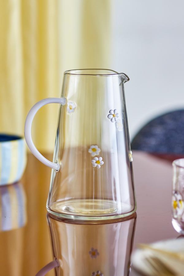 Bloomingville Buzz Jug, Clear, Glass