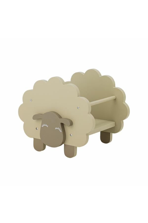 Bloomingville Mini Dolly Book Stand, Green, FSC®100%, MDF
