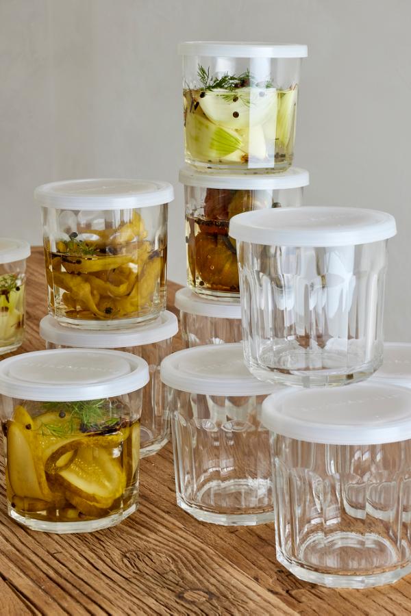 Bloomingville Tessa Jar w/Lid, Clear, Glass