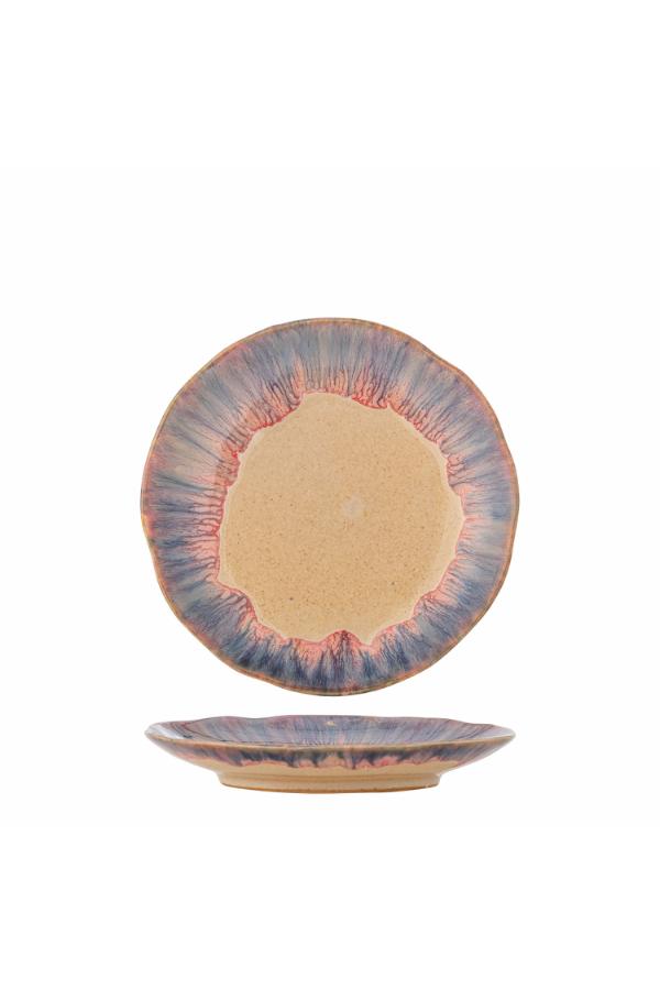 Bloomingville Imogen Plate, Multi, Stoneware