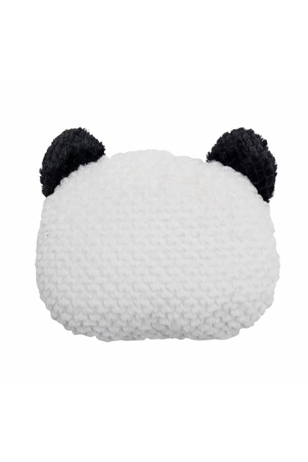 Bloomingville Mini Levi Cushion, White, Polyester