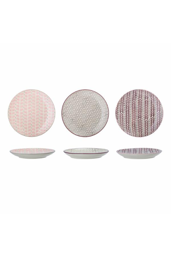 Bloomingville Maya Plate, Multi, Stoneware