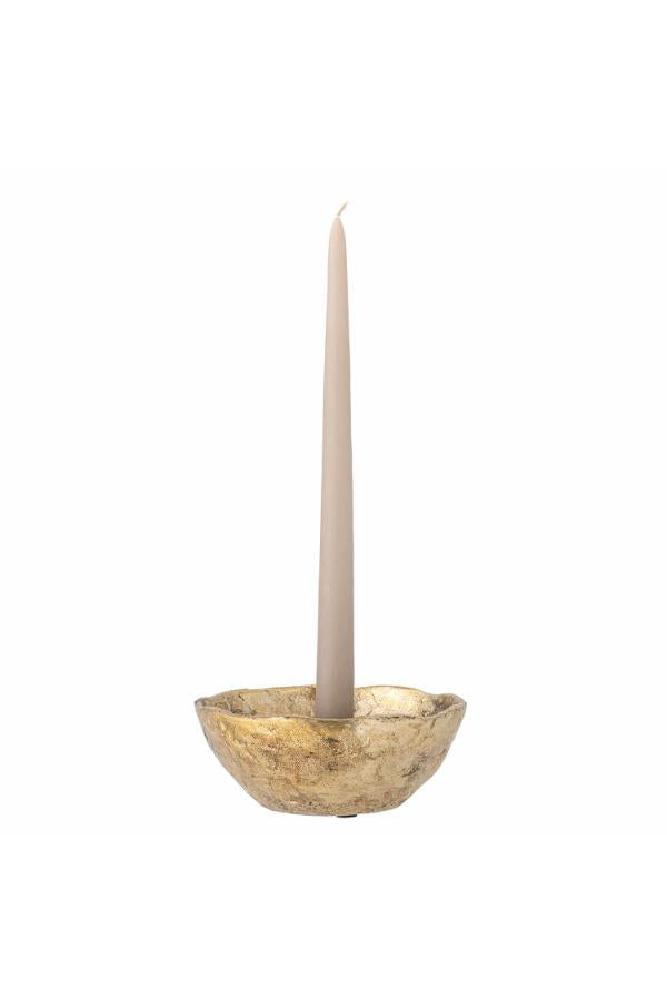 Bloomingville Nataline Candle Holder, Gold, Aluminum