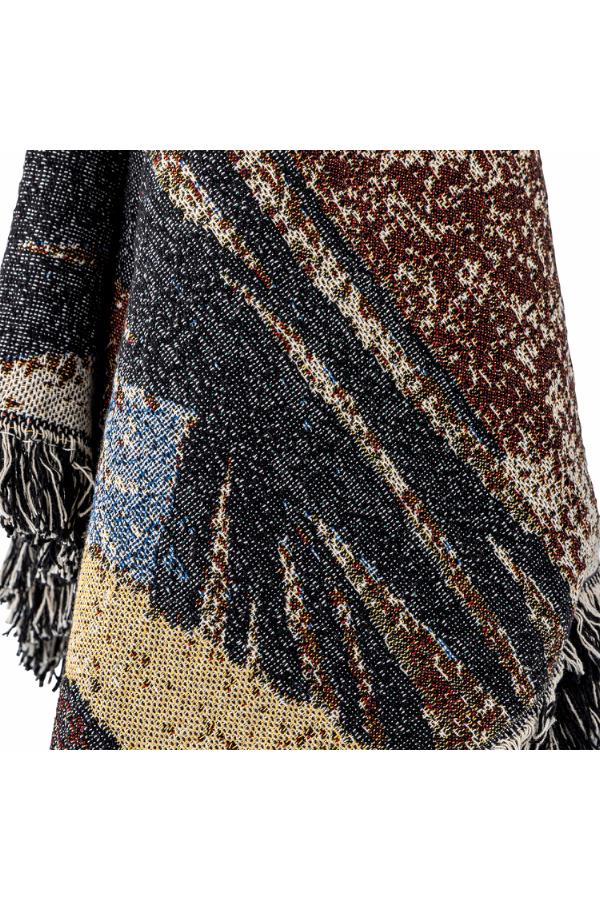 Bloomingville Rahul Throw, Multi, Recycled Cotton
