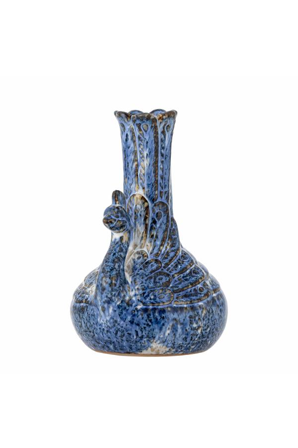 Creative Collection Kali Vase, Blue, Stoneware