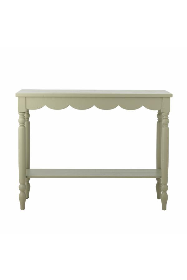 Creative Collection Salla Console Table, Green, Firwood