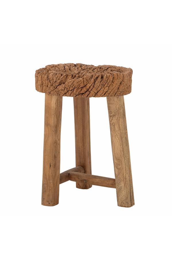 Bloomingville Delray Stool, Nature, Reclaimed Wood