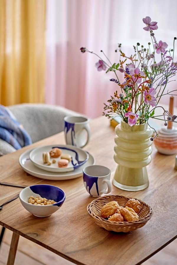 Bloomingville Okayama Cup, Blue, Stoneware