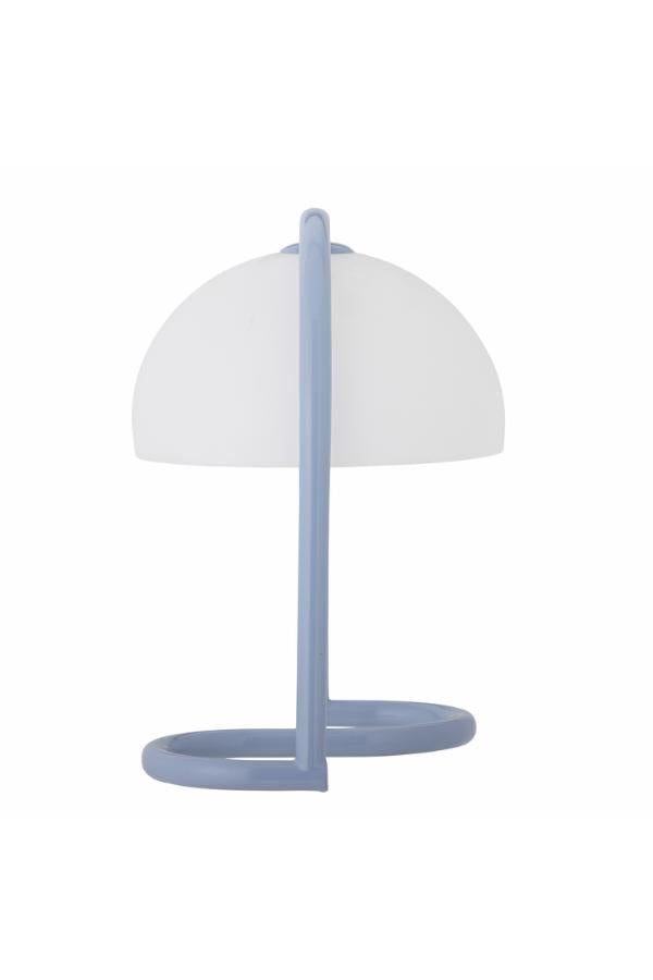 Bloomingville Favour Table lamp, Blue, Acrylic