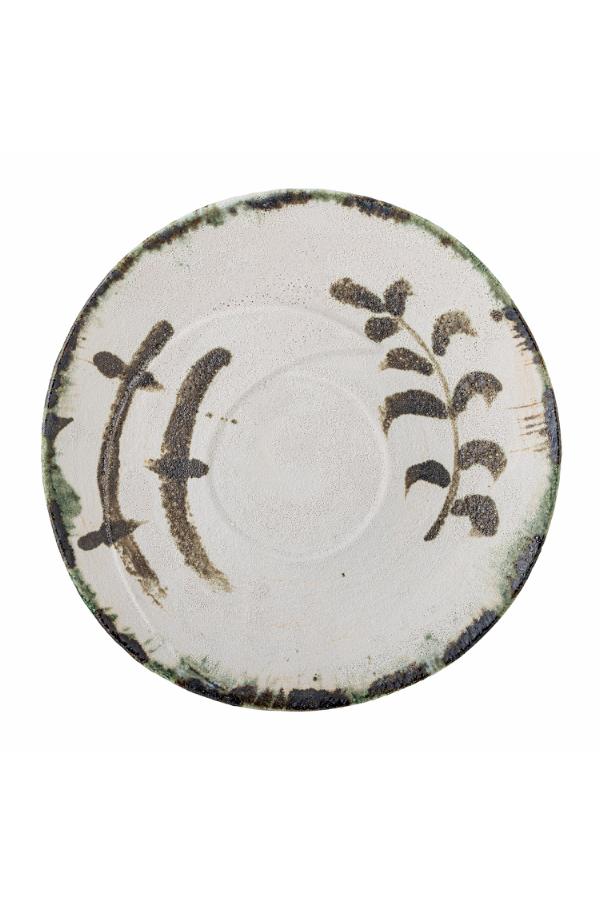 Bloomingville Hadyn Tray, White, Stoneware