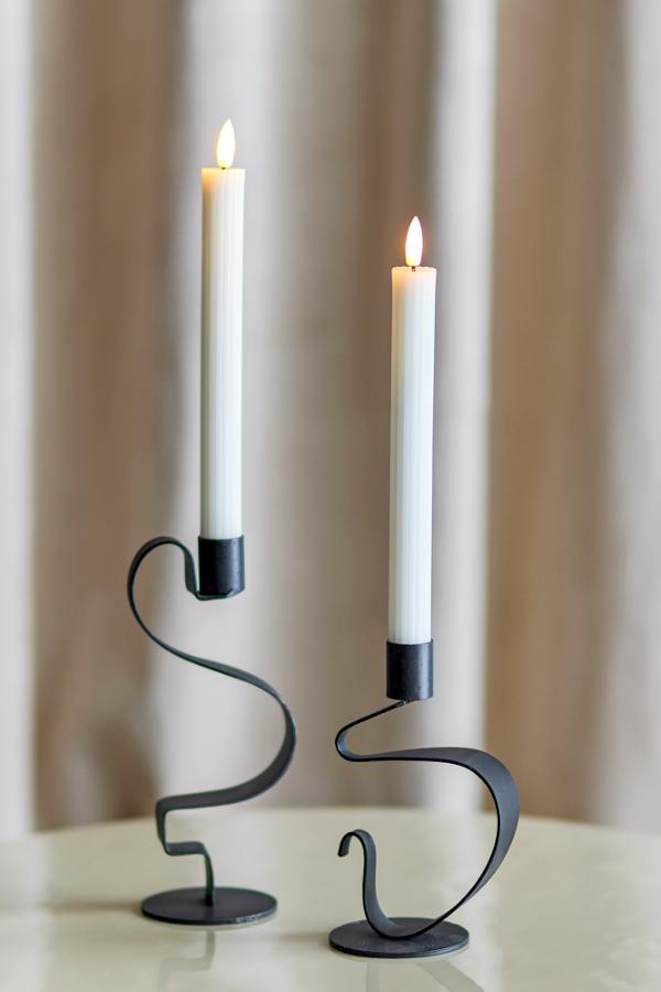 Bloomingville Ponza LED Candle, White, Paraffin