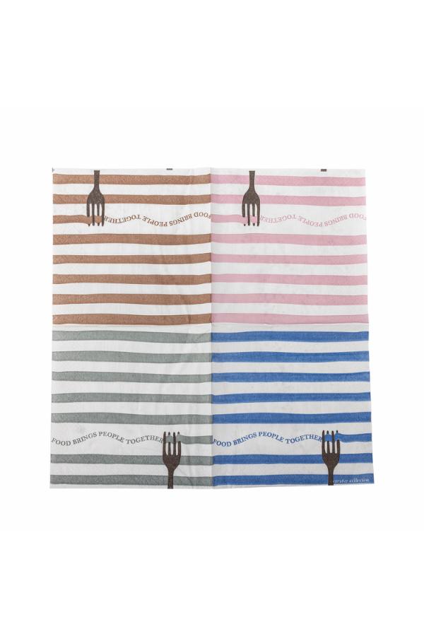 Creative Collection Begonia Napkin, Multi, FSC®Mix, Paper