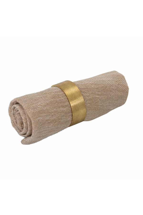 Bloomingville Laurie Napkin Ring, Gold, Brass