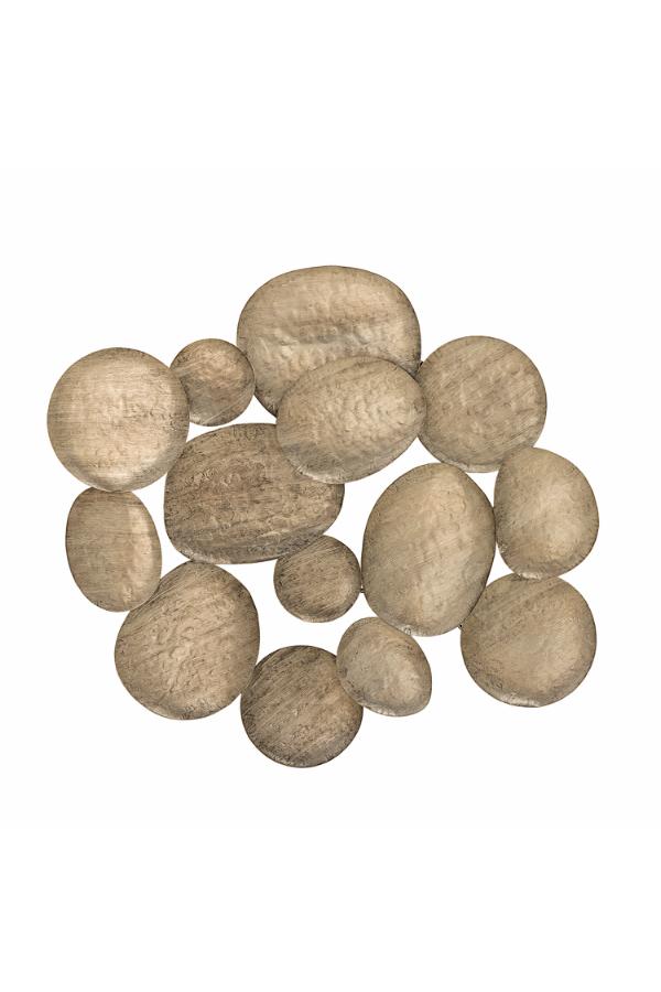 Bloomingville Raynee Wall Decor, Brass, Metal