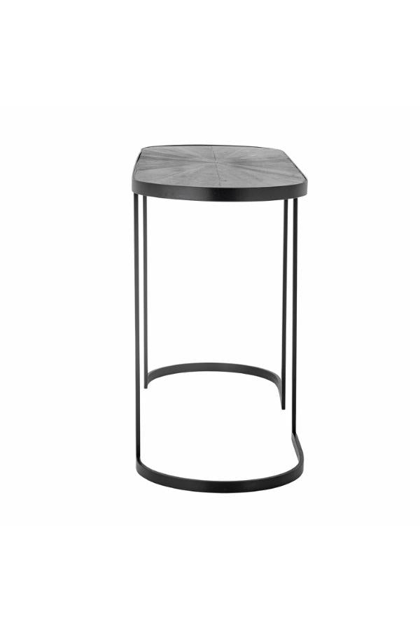 Bloomingville Carter Console Table, Black, Firwood