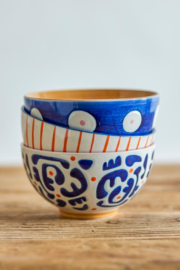 Bloomingville Eviaya Bowl, Multi, Stoneware