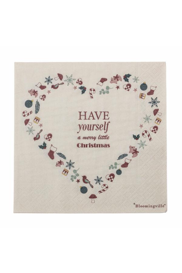 Bloomingville Paia Napkin, Multi, FSC®Mix, Paper