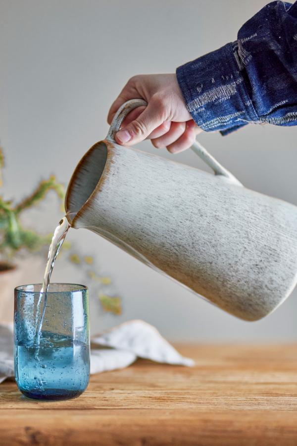 Creative Collection Fleur Jug, Nature, Stoneware
