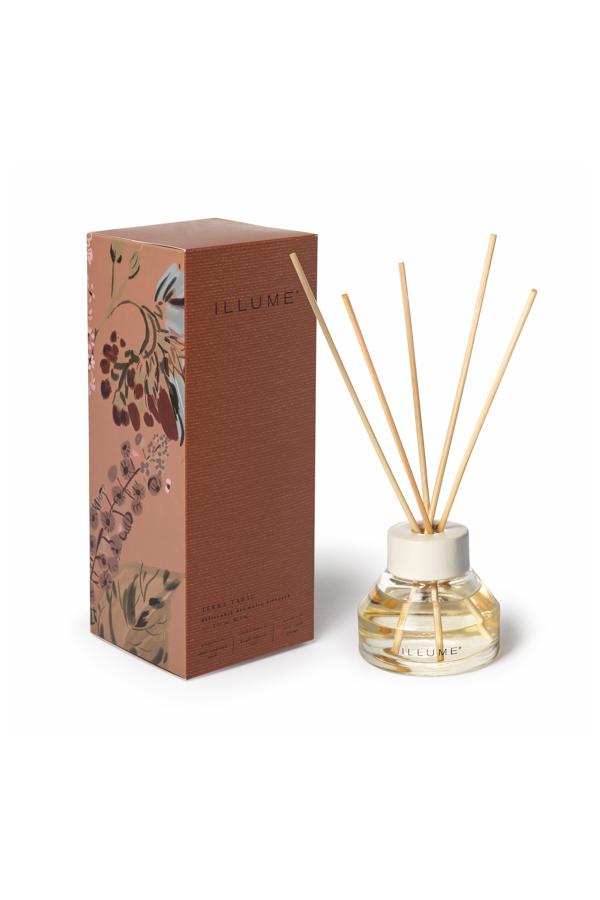 Illume Terra Tabac Scent Diffuser, Brown,