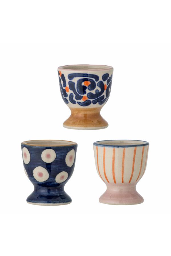 Bloomingville Eviaya Egg Cup, Multi, Stoneware