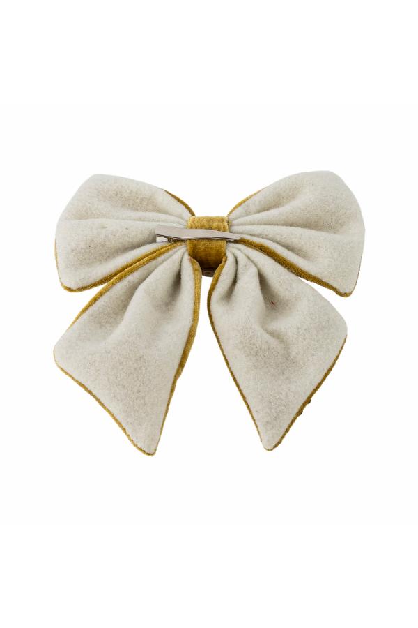 Bloomingville Ruby Deco Bow, Gold, Polyester