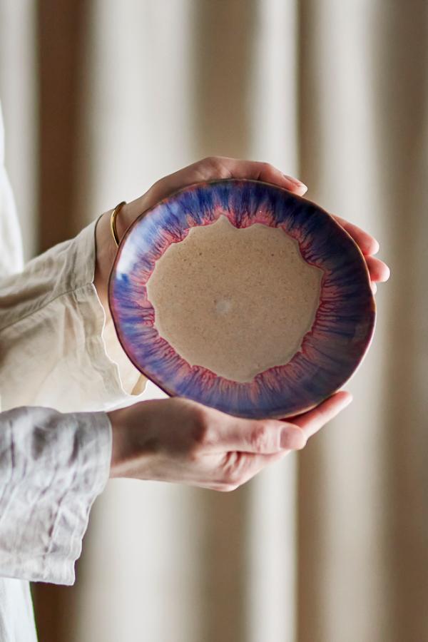 Bloomingville Imogen Plate, Multi, Stoneware