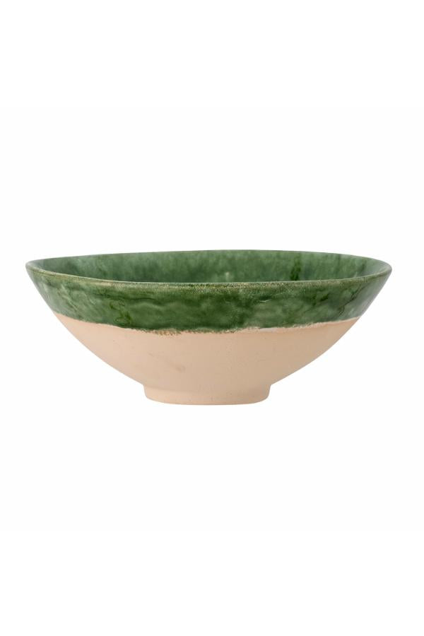 Bloomingville Moez Bowl, Green, Stoneware