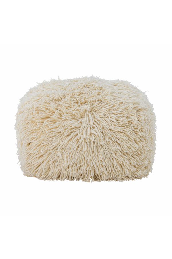 Bloomingville Lomba Pouf, Nature, Wool