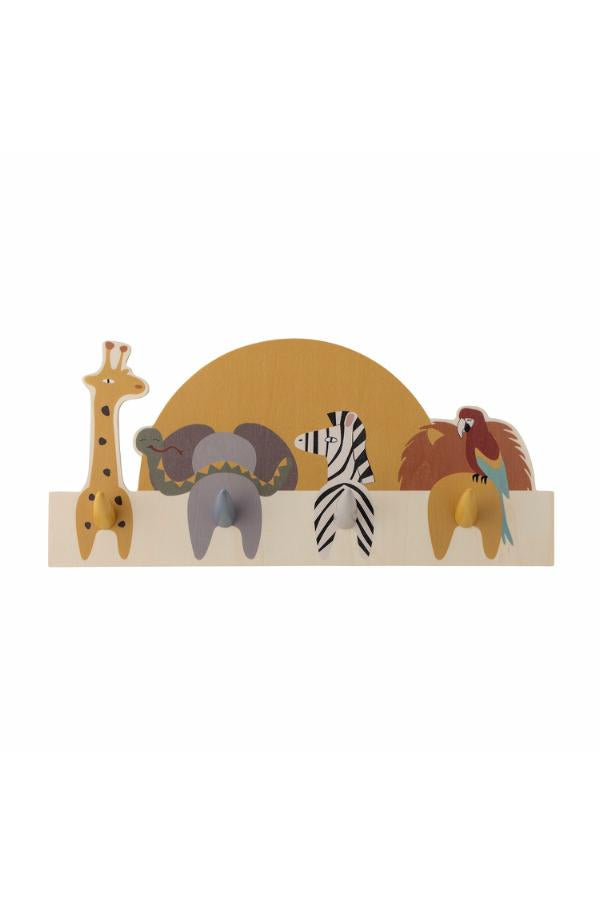 Bloomingville Mini Mallen Coat Rack, Multi, FSC®100% Plywood