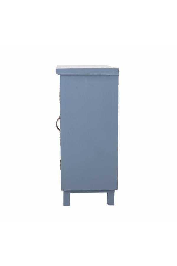 Creative Collection Hazem Cabinet, Blue, Firwood